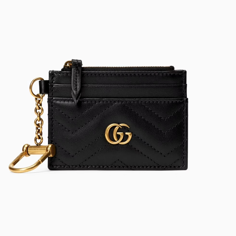 Gucci GG Marmont keychain wallet - New